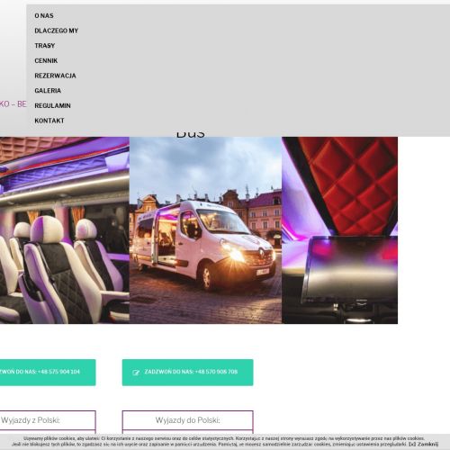 Warszawa - bezpieczny bus zagranicę