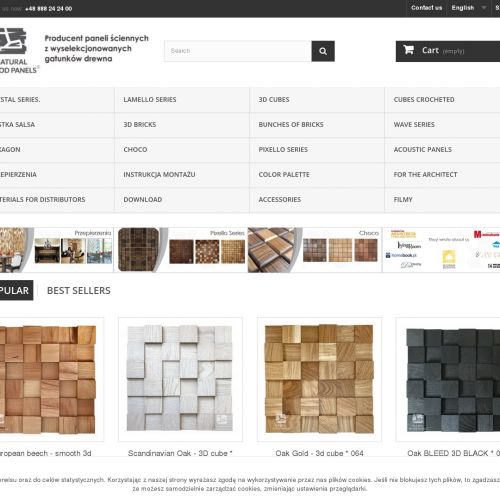 Mozaika drewniana 3d