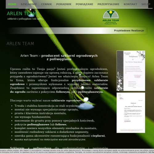 System podlewania do szklarni - Wrocław