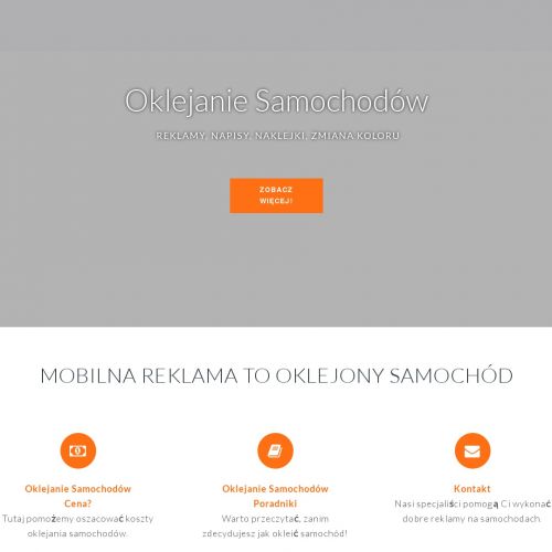 Kraków - oklejanie samochodów ciężarowych