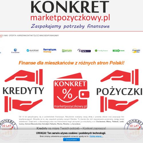 Pożyczki przez internet w Pułtusku