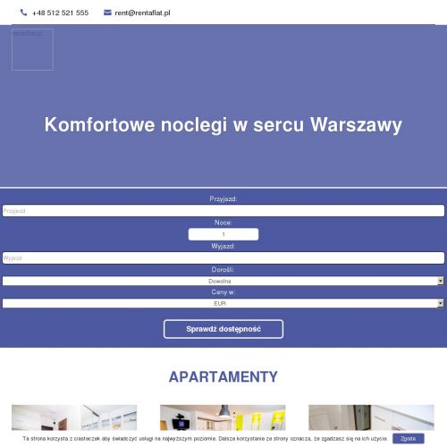 Apartamenty firmowe - Warszawa
