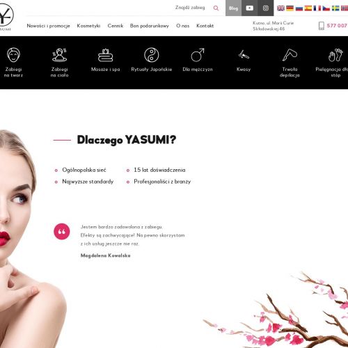 Zabiegi kosmetyczne na twarz - Kutno