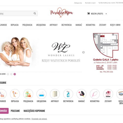 Wyposażenie salonów kosmetycznych w Lublinie