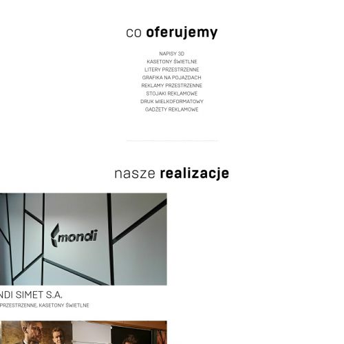 Leszno - totem reklamowy zewnętrzny