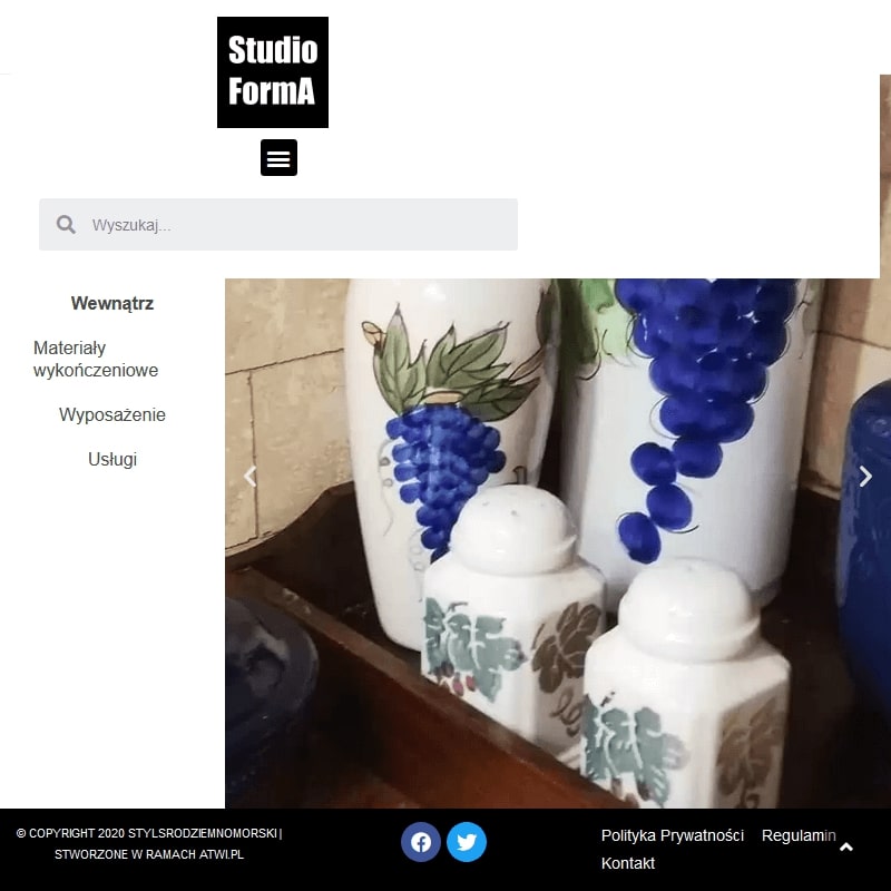 Wnętrza w stylu śródziemnomorskim