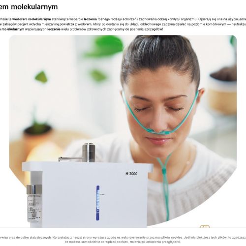 Generator wodoru do inhalacji