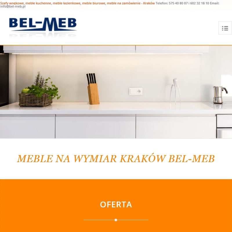 Fronty mebli kuchennych Kraków