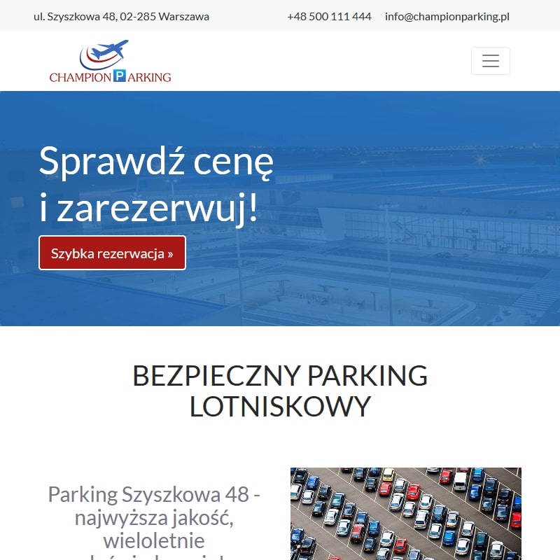 Parking warszawa chopin w Warszawie