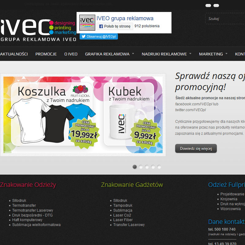 Sitodruk na koszulce w Jaśle