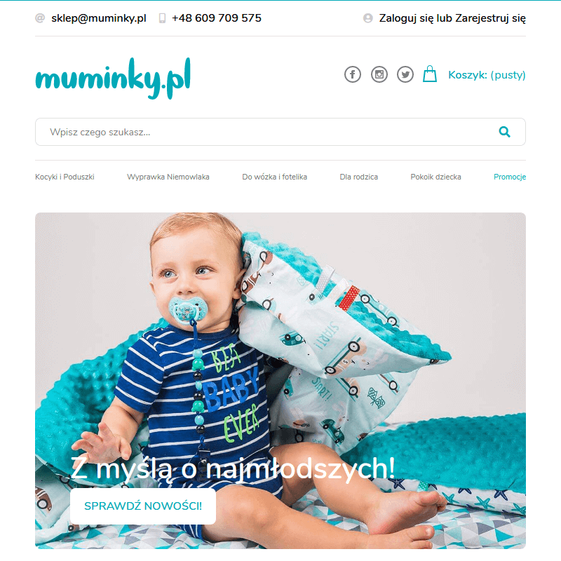 Kocyk do wózka z kapturkiem