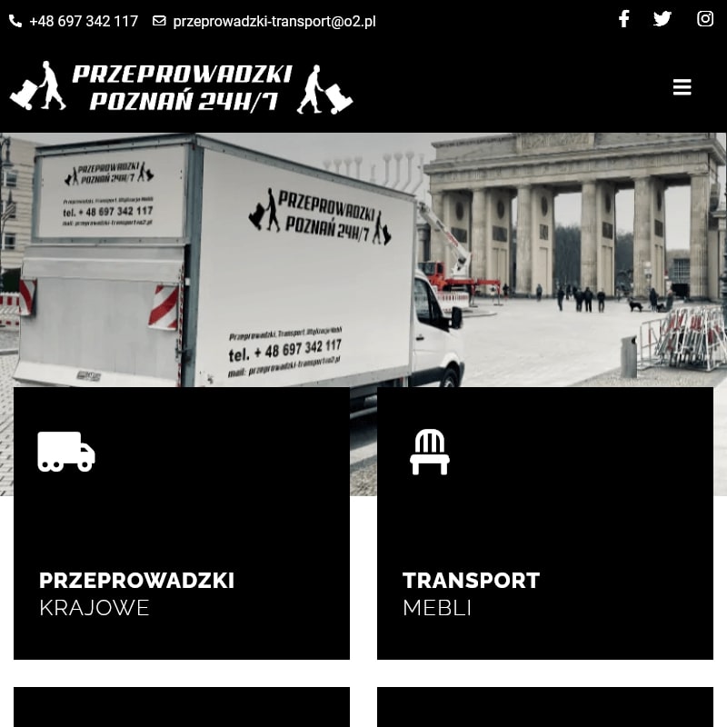 Warszawa - taxi bagażowe poznań tanio