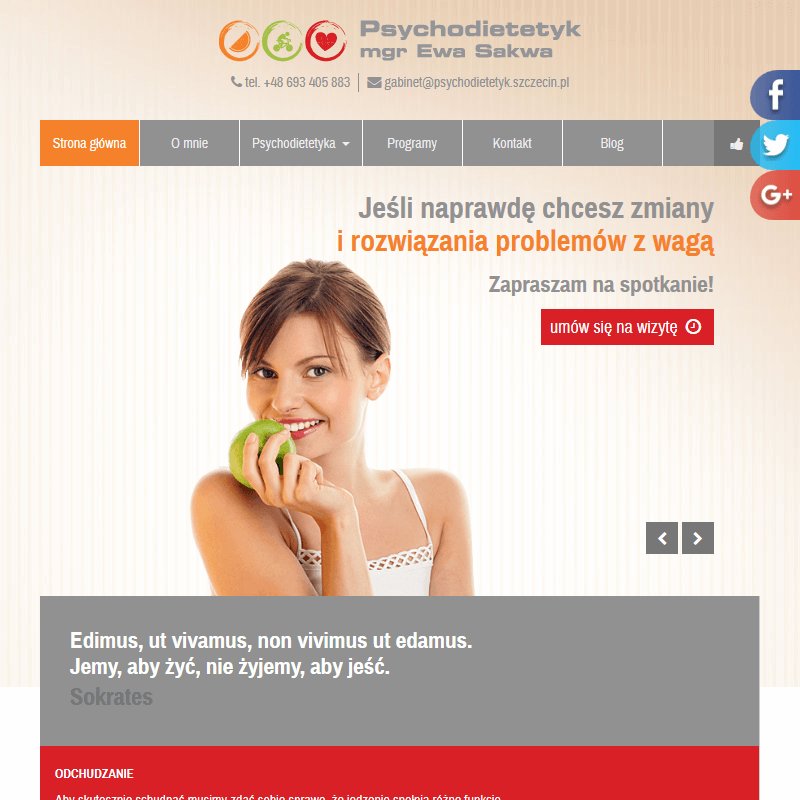 Szczecin - zmiana nawyków żywieniowych