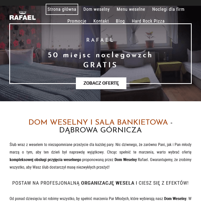 Sala weselna - Katowice