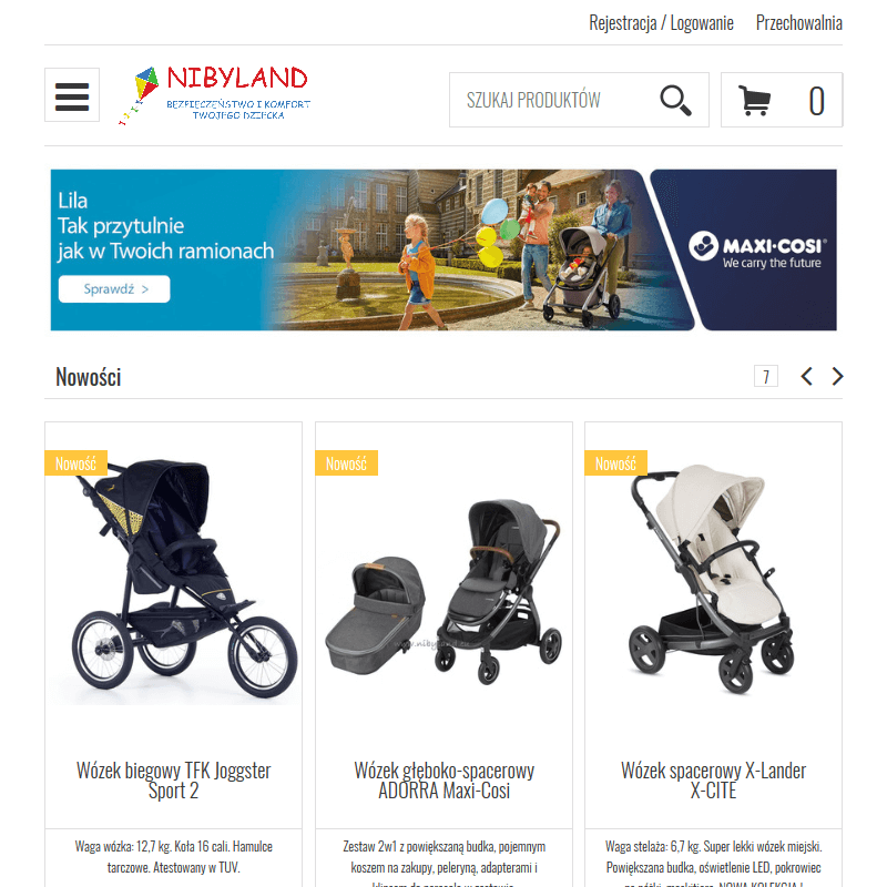 Wózek dziecięcy baby jogger city